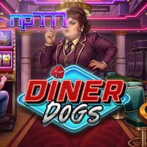 Diner Dogs slot machine neon theme